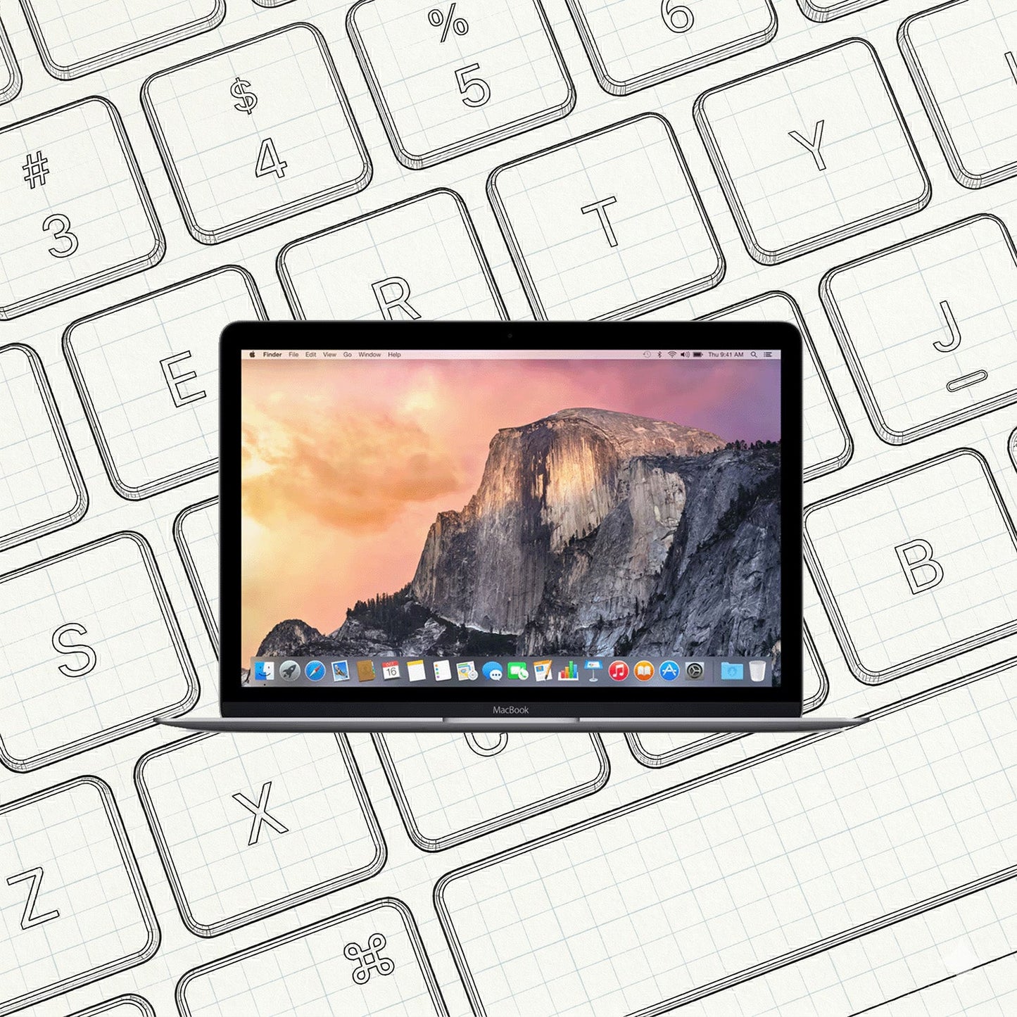 Смяна на Клавиатура - Apple MacBook 12" i5 2017 (A1534)