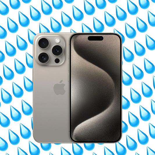 Почистване След Намокряне - iPhone 15 Pro